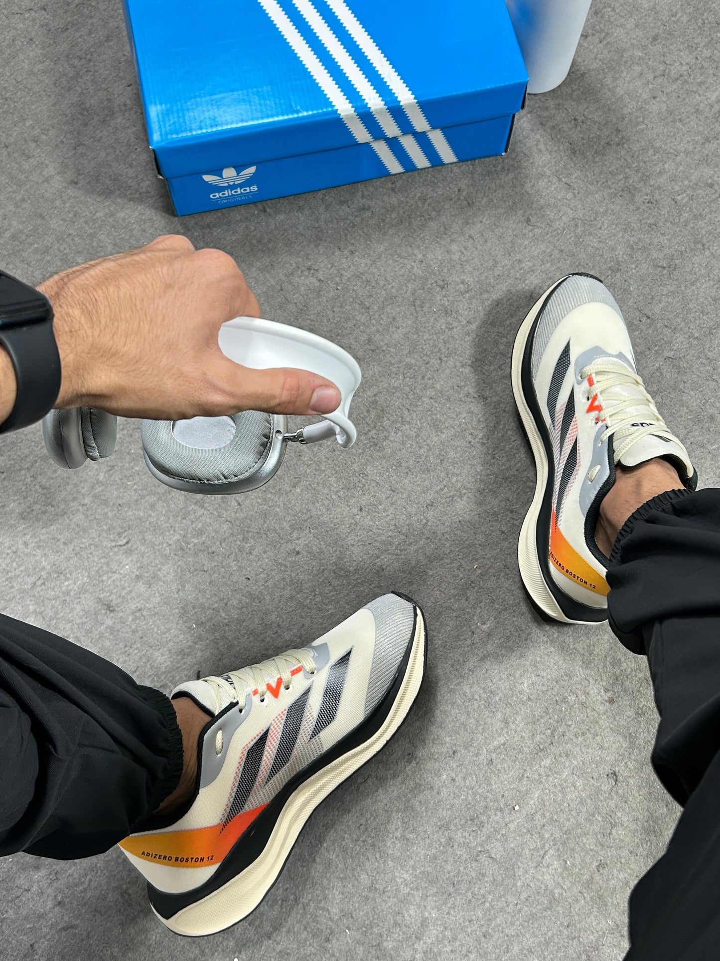 Adidas adizero Boston 12 - ORANGE