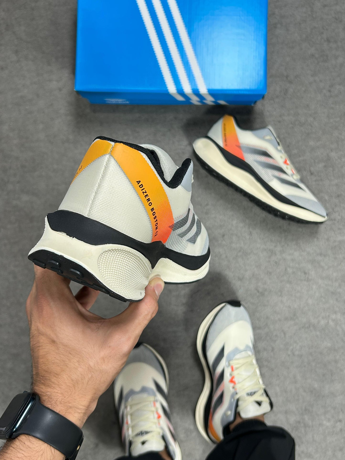 Adidas adizero Boston 12 - ORANGE