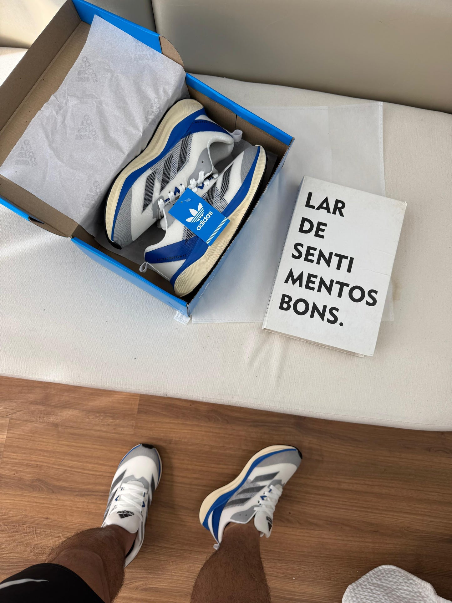 Adidas adizero Boston 12 - BLUE