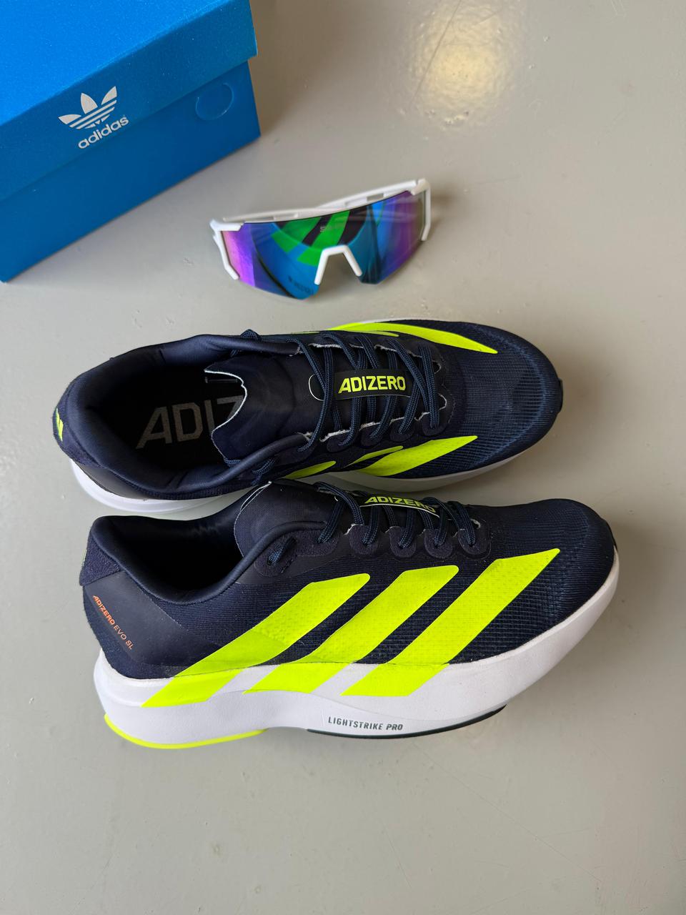 Adidas Adizero Evo SL -  AZUL E VERDE