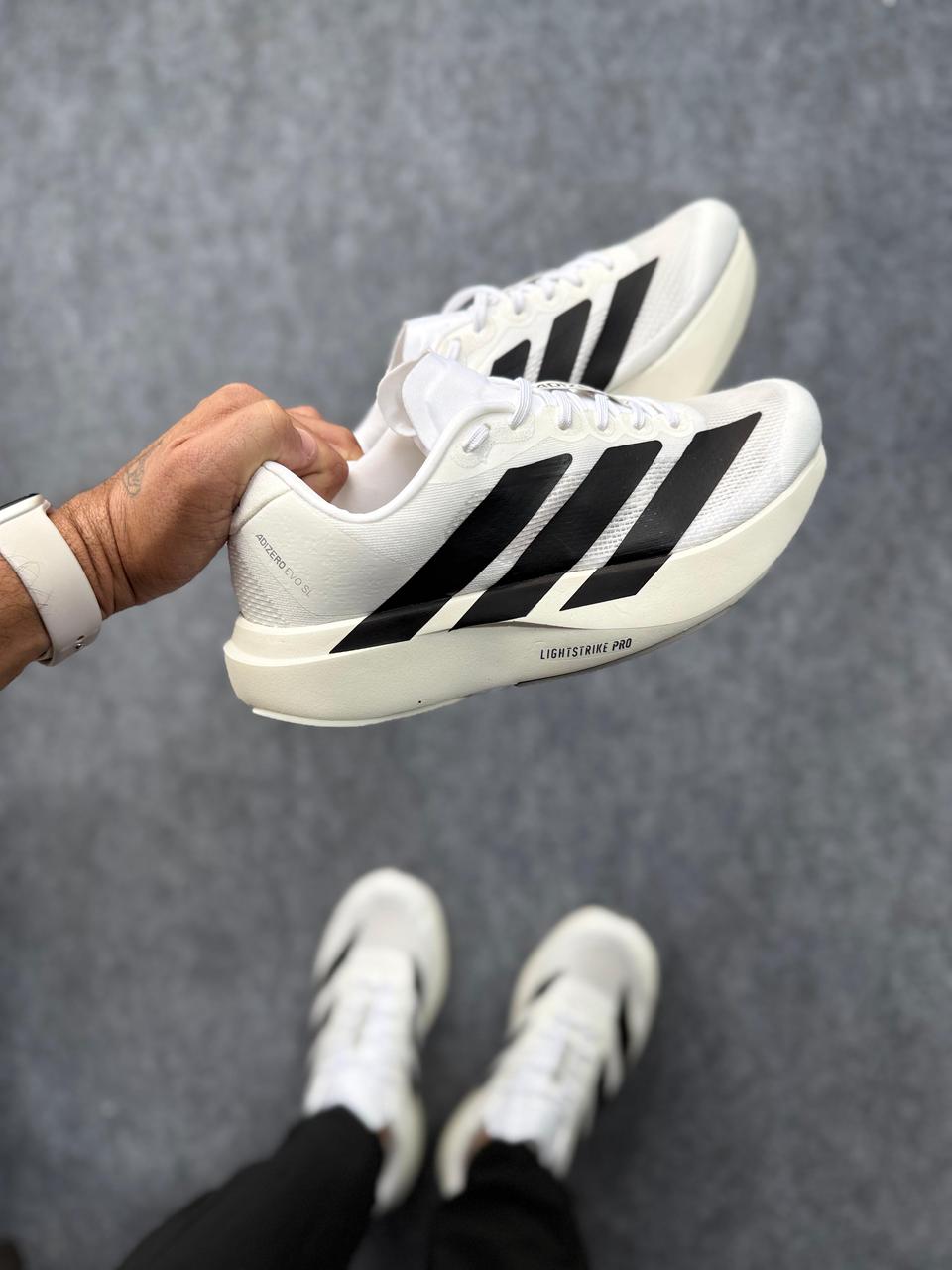 Adidas Adizero Evo SL Masculino - BRANCO
